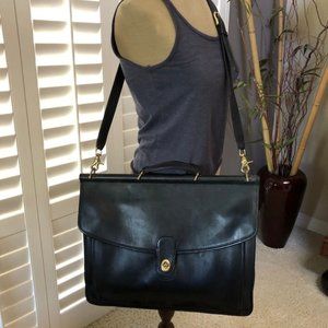 COACH Vintage Beekman Briefcase 5266 Black